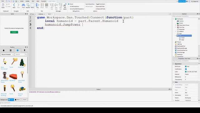 Roblox Studio Tutorial #4: Jump Blocks смотреть онлайн