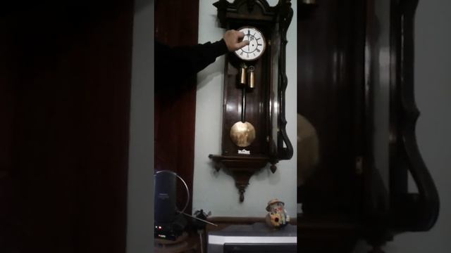 настройка настенных часов с боем. смотреть онлайн