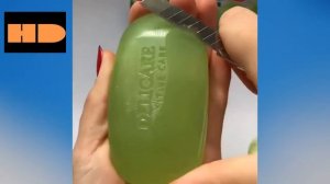 Soap Cutting ASMR Compilation Slicing Soap Cubes Relaxing Soothing Sleep Calming Effect 105