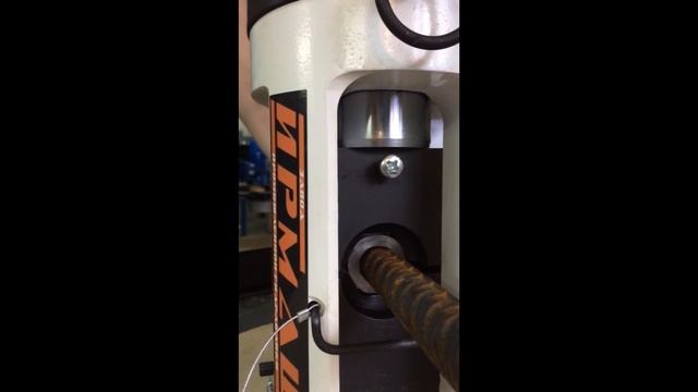 Система ПП-А - пример опрессовки муфтой стержневой арматуры. Завод ИРМАШ. смотреть онлайн