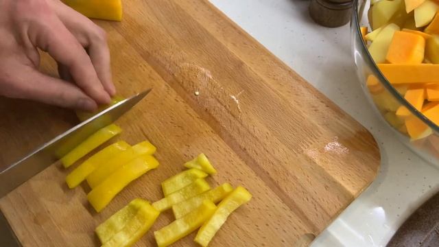 Осеннее блюдо! Айва, запечённая с овощами и куриной грудкой! Пробуем новые сочетания вкусов!