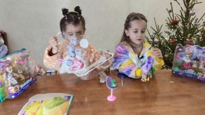 РАСПАКОВКА ИГРУШЕК НА НОВЫЙ ГОД. Энчантималс / Enchantimals