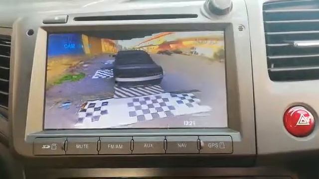 Leon honda civic FE 360 3d surround bird view dvr camera смотреть онлайн