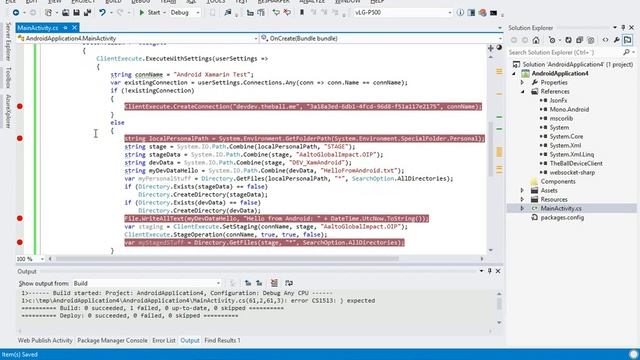 Android Xamarin API Device Client смотреть онлайн