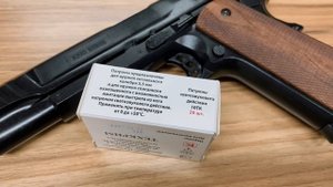 Долгожданная новинка К1911. Сигнальный со скрытой заглушкой в новом цвете. Разобрали, постреляли.