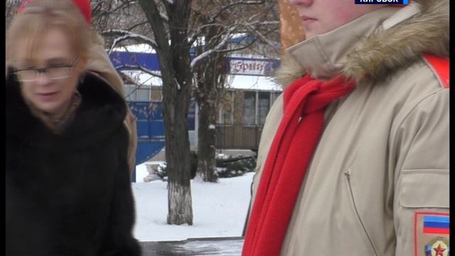 ТК «Родной». Возложение цветов к Обелиску Славы.