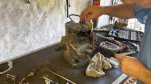 Robin EY15/EY20 flat head small engine/Valve seating and adjustment/governor/ignition adjustment