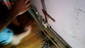 Демонтаж старый чугунный отопление