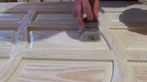 реставрация деревянной двери