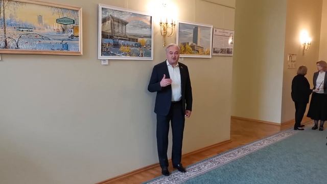 Выставка "65 лет Зеленограду в МосГорДуме смотреть онлайн