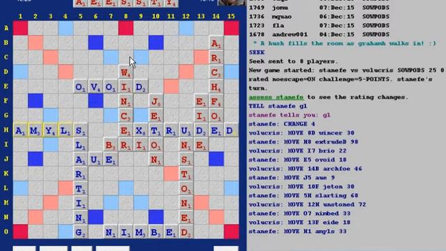 Let's Play: Scrabble #3 vs. stanefe (Expert Commentary) смотреть онлайн