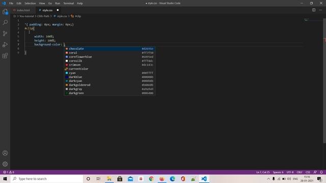 CSS Clip Path in 3 minutes | Web Development Skills