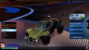 All Painted 20XX Black Market Decal Rocket League