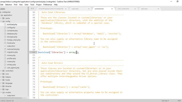 Simple Blog Application In Codeigniter (Complete Login) - Part 2