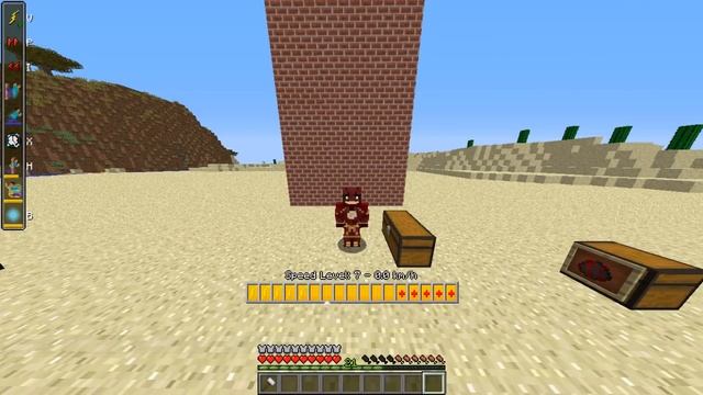 Speedster Heroes (Minecraft Mod Showcase) Become the flash! смотреть онлайн