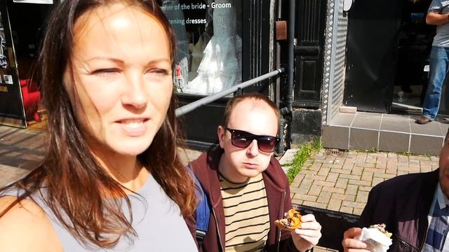 Традиционная Еда Англичан / Пробуем Cвиной Пирог в Семейной Лавке Бутчера / Англия - Harrogate 2018