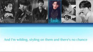 ONEUS - Pink Venom (cover by BLACKPINK) [ПЕРЕВОД НА РУССКИЙ/КИРИЛЛИЗАЦИЯ] (Color Coded Lyrics)