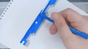 Рисунки по клеточкам машины → Как рисовать большой автомобиль Лайк АРТ