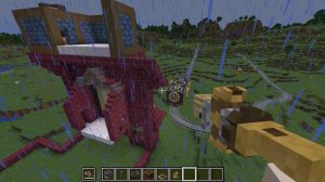 как построить беговую дорожку в майнкрафт