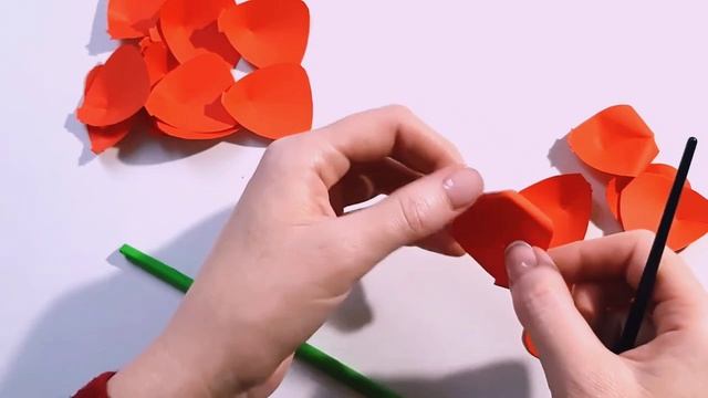 Как сделать РОЗУ? из бумаги смотреть онлайн