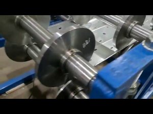 Производство перфорированных и неперфорированных лотков ЛИДЕР на прокатном станке. Завод ЛИДЕР.