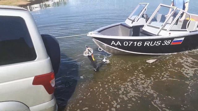 Realcraft. Первый спуск на воду. Реалкрафт на воде.