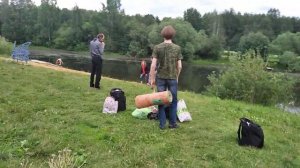 23.06.2022 Парк Лесоводов / Трех озерка / Хорошее место у озера  и  наша милая кампания