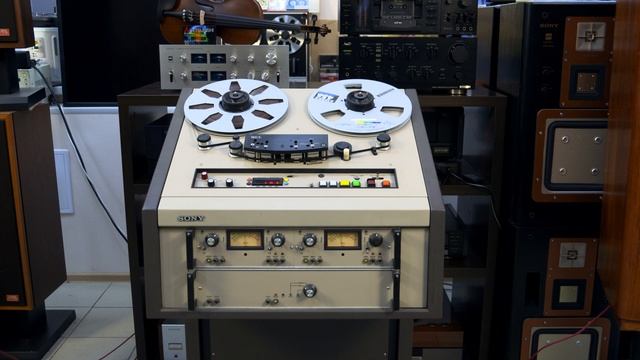 Прослушивание старых мастер лент на профессиональном катушечнике SONY MCI. смотреть онлайн