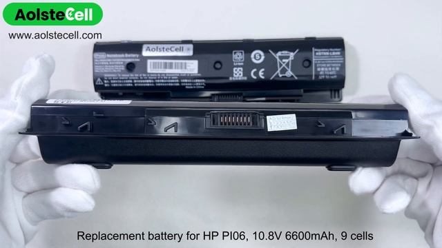 Replacement battery for HP PI06 (4400mAh 6 cells & 6600mAh 9 cells) смотреть онлайн