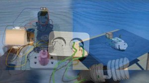 Генератор 220 В из Кроны 9 Вольт и  Трансформатора