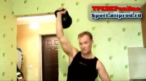 Урок №5. Жим гири дома