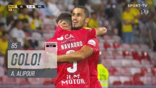 Goal A. Alipour: Gil Vicente (1)-0 Paços de Ferreira (Liga 22/23 #1)
