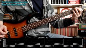 RAMMSTEIN - Rosenrot 🌹 (BASS cover with TABS & lyrics)