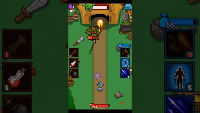 Играем в Dash Quest пробуем разные режимы смотреть онлайн