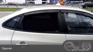Каркасные Автошторки EscO - Hyundai Elantra 4 Седан 4 (2006 - 2010)