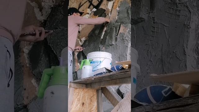 #Скала,  Барильеф, Артбетон,  Скала в интерьере.
