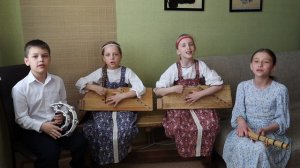 дети  поют под гусли