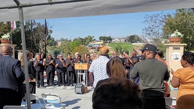 We Shall Overcome, Glory Glory - MLKCCSD - Rosa Parks & Dr. Shirley Weber Bust Unveiling 2023