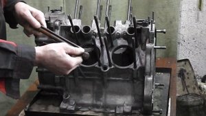 Часть 1.  Ремонт и покраска ДВС  ЛУАЗА