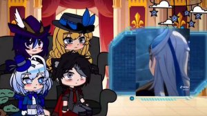 Genshin Impact || 💙GENSHIN IMPACT REACTS TO NEUVILLETTE🤍 || Gacha Reaction Video || *Late Birthday!