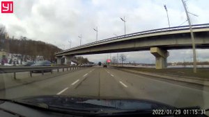 Поездка по Киеву. Проспект Бажана, Южный мост, Днепровская набережная, Проспект Степана Бандеры.