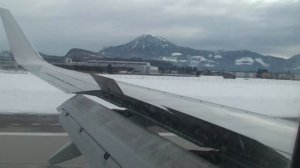 Landing at Salzburg Airport