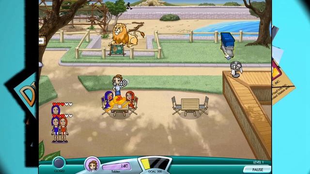 Let's Play Diner Dash: Hometown Hero 01 - Safari Café смотреть онлайн