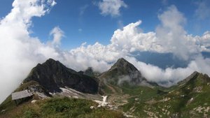 Аибга 2  перевал Седой курорт Красная поляна июль 2022