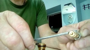 Ремонт импортной кран-буксы, металлокерамика!