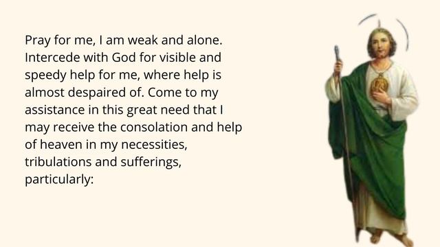 Jude the Apostle Prayer смотреть онлайн