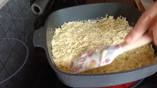 ?ПИРОГ С КАПУСТОЙ НА СКОВОРОДЕ/ЗА 10 МИНУТ/ смотреть онлайн