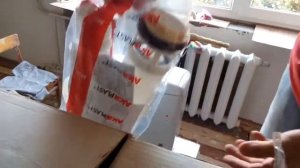 Распаковка - Унитаз напольный Керамин Толедо (с полипропиленовым сиденьем)