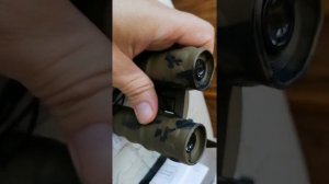 Карманный бинокль 10×25 из магазина ОхотАктив. Распаковка, краткий обзор.