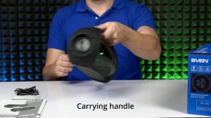 Аcoustic system with Bluetooth, karaoke and backlight — SVEN PS-425.